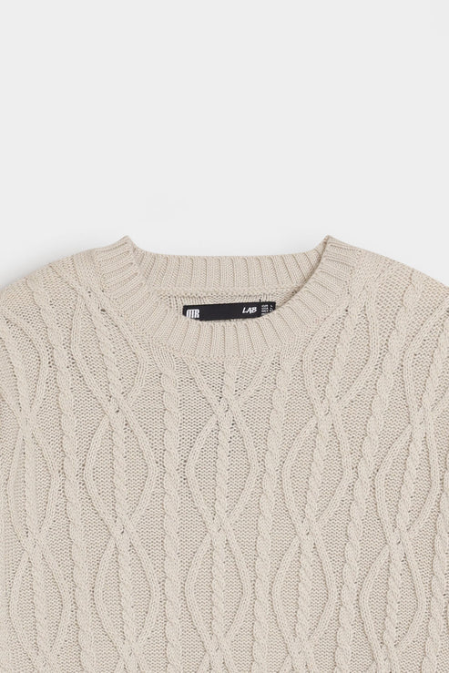Cable Knitted Sweater