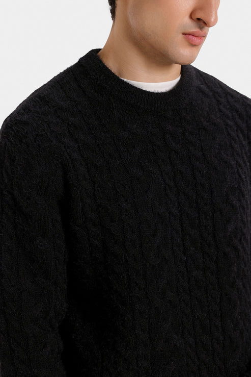 Cable Knitted Sweater