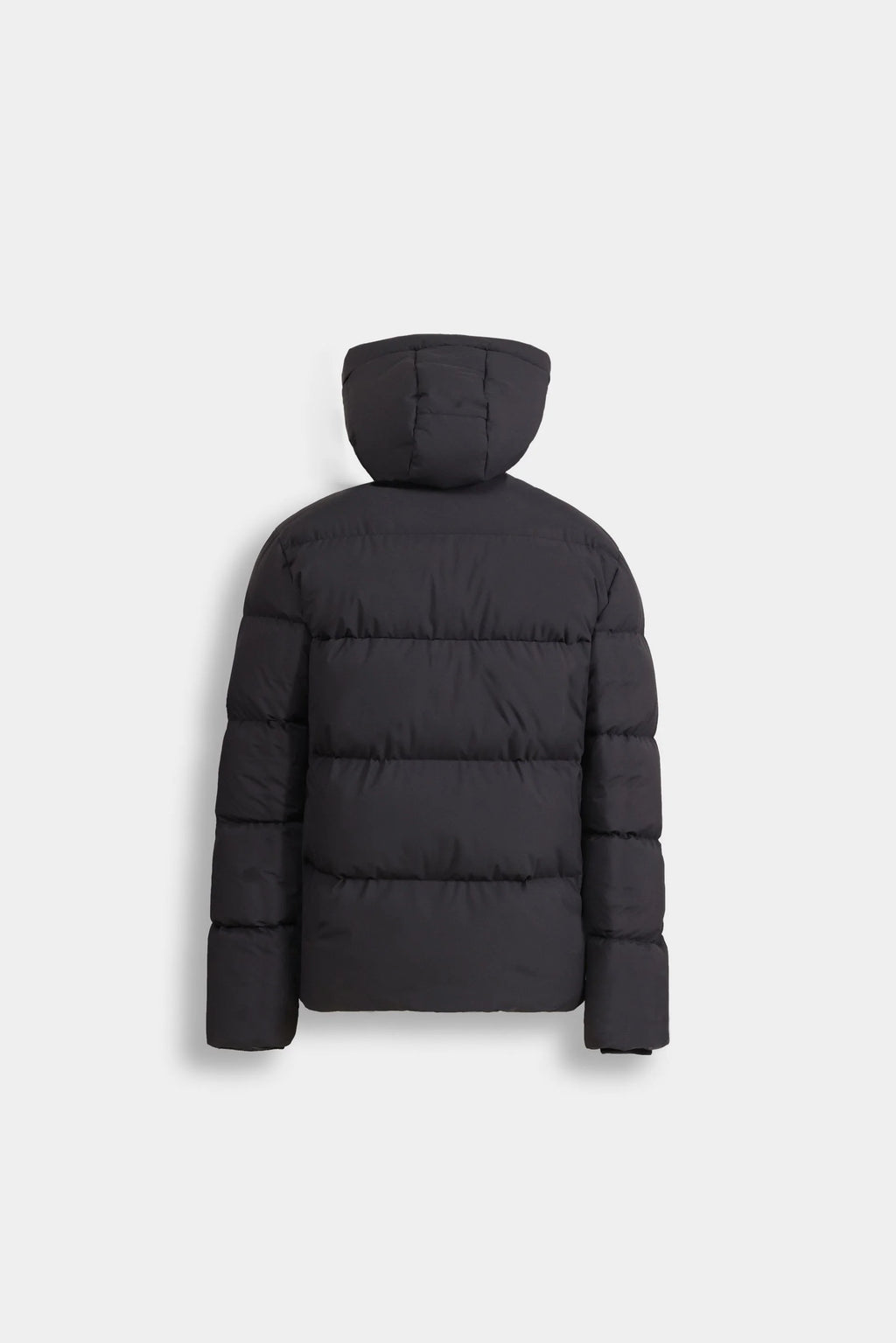 Quilted Puffer Jacket With Hood