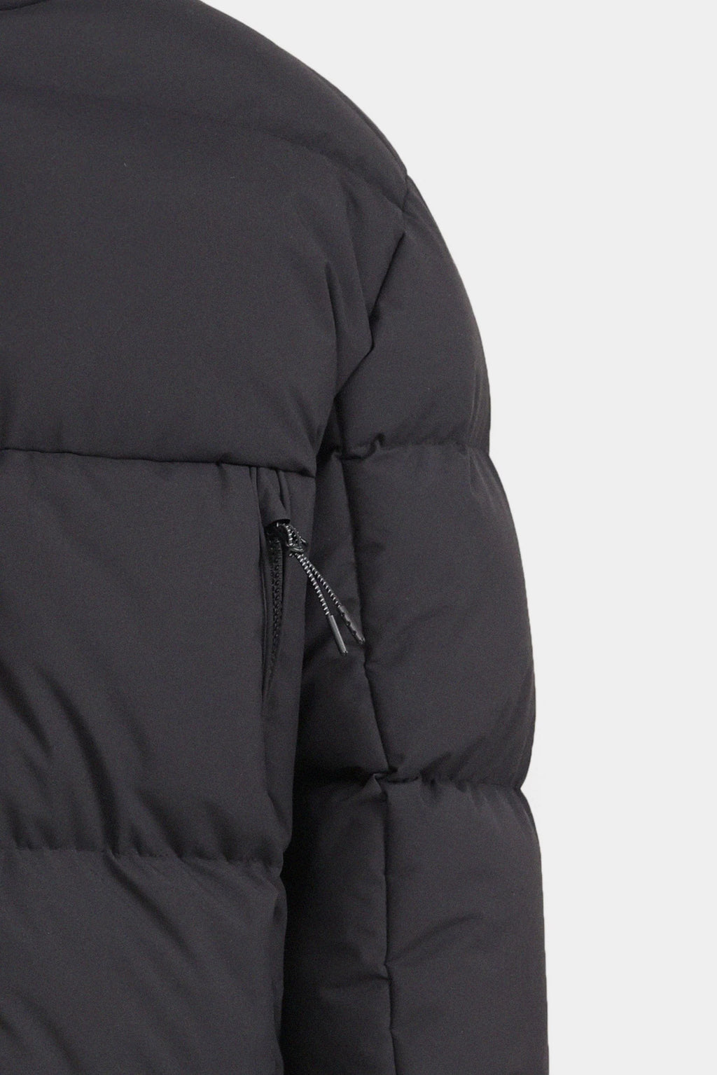 Quilted Puffer Jacket With Hood